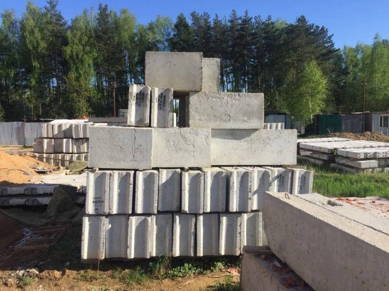 Блоки фундаментные фбс