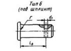 Ось 6-30b12х60. А.35 ГОСТ 9650-80